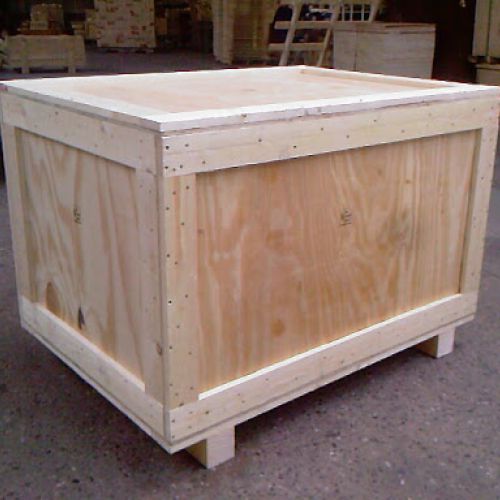 Thùng gỗ dán loại to
